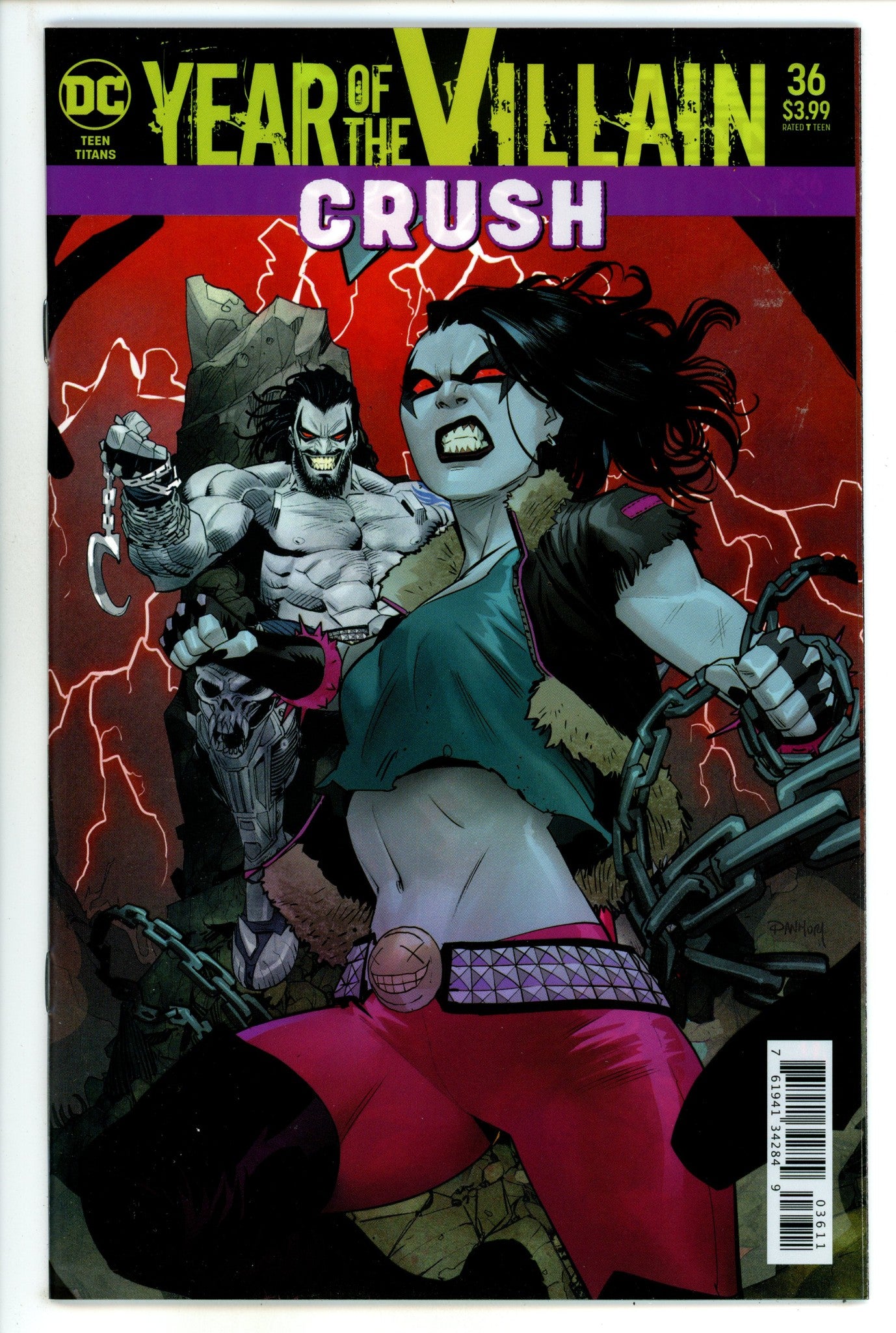 Teen Titans Vol 6 36 High Grade (2020) Acetate Variant 