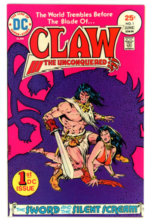 Claw the Unconquered 1 FN/VF (7.0) (1975) 