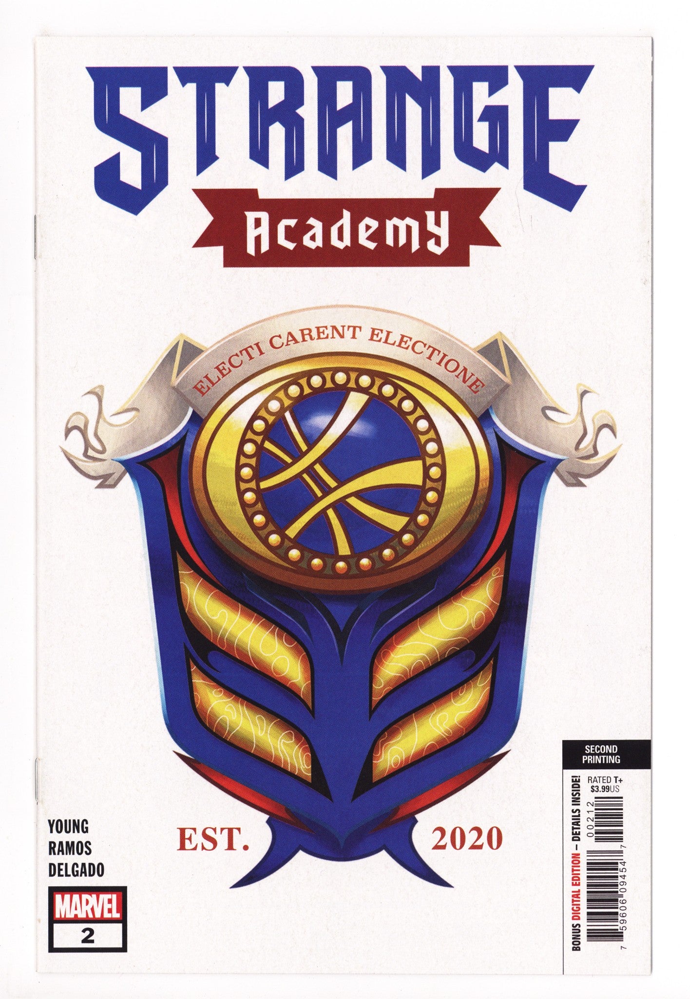 Strange Academy Vol 1 2 High Grade (2020) 2nd Print 