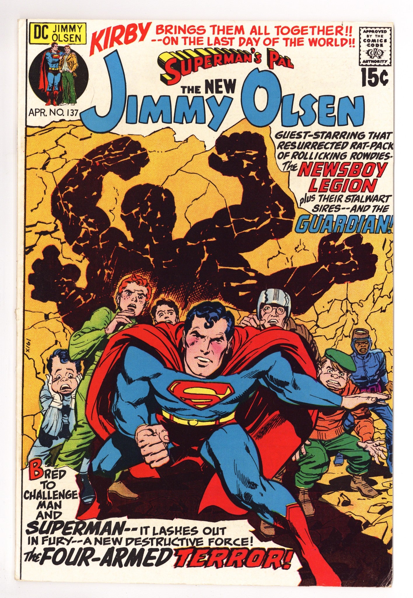 Superman's Pal, Jimmy Olsen 137 FN (6.0) (1971) 