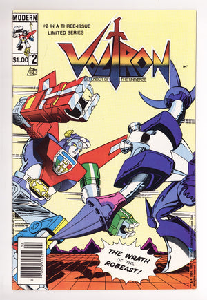 Voltron 2 VF/NM (9.0) (1985) Canadian Price Variant