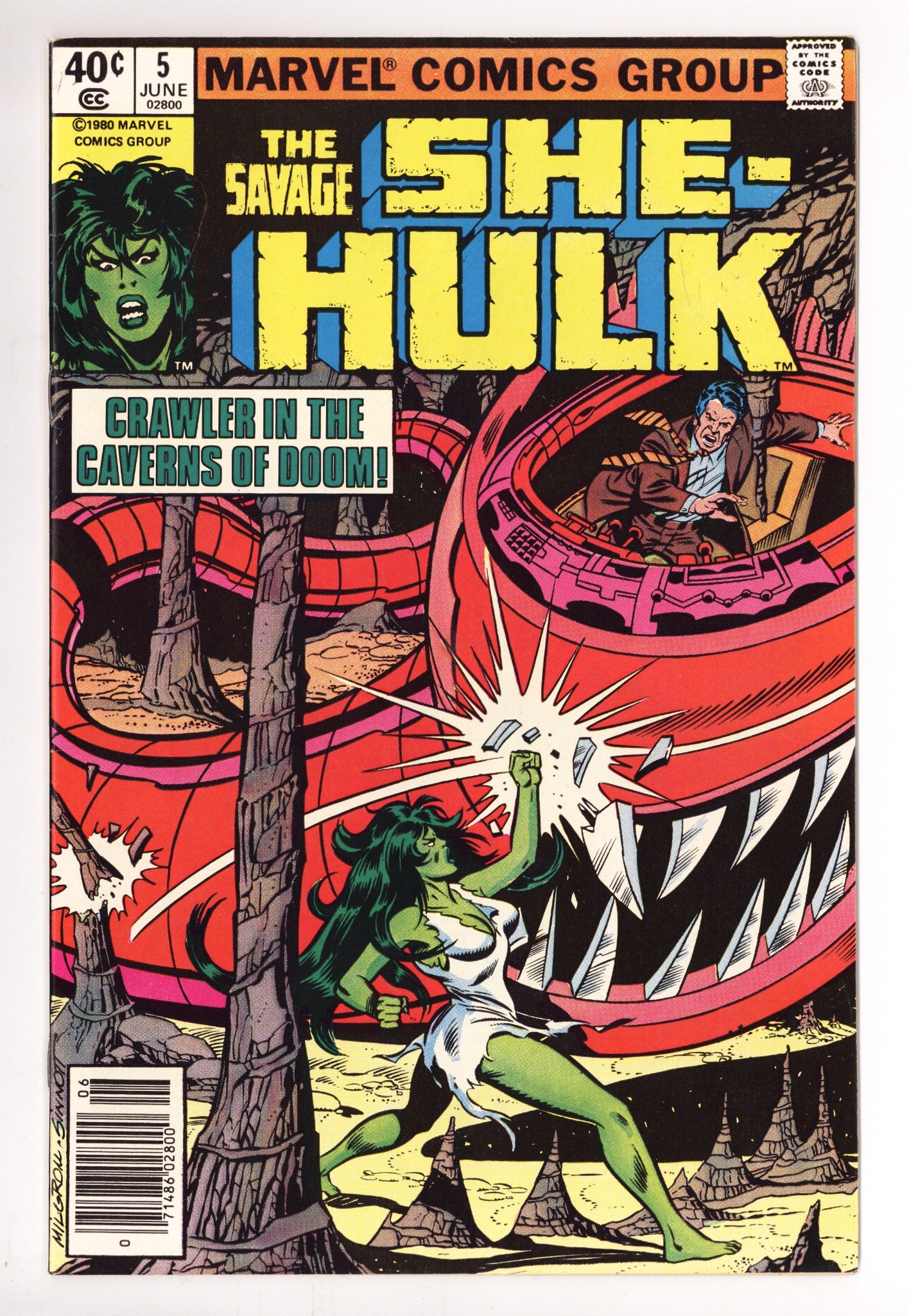 The Savage She-Hulk 5 Mid Grade (1980) Newsstand 
