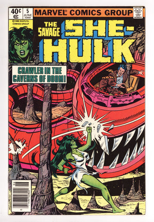 The Savage She-Hulk 5 Mid Grade (1980) Newsstand