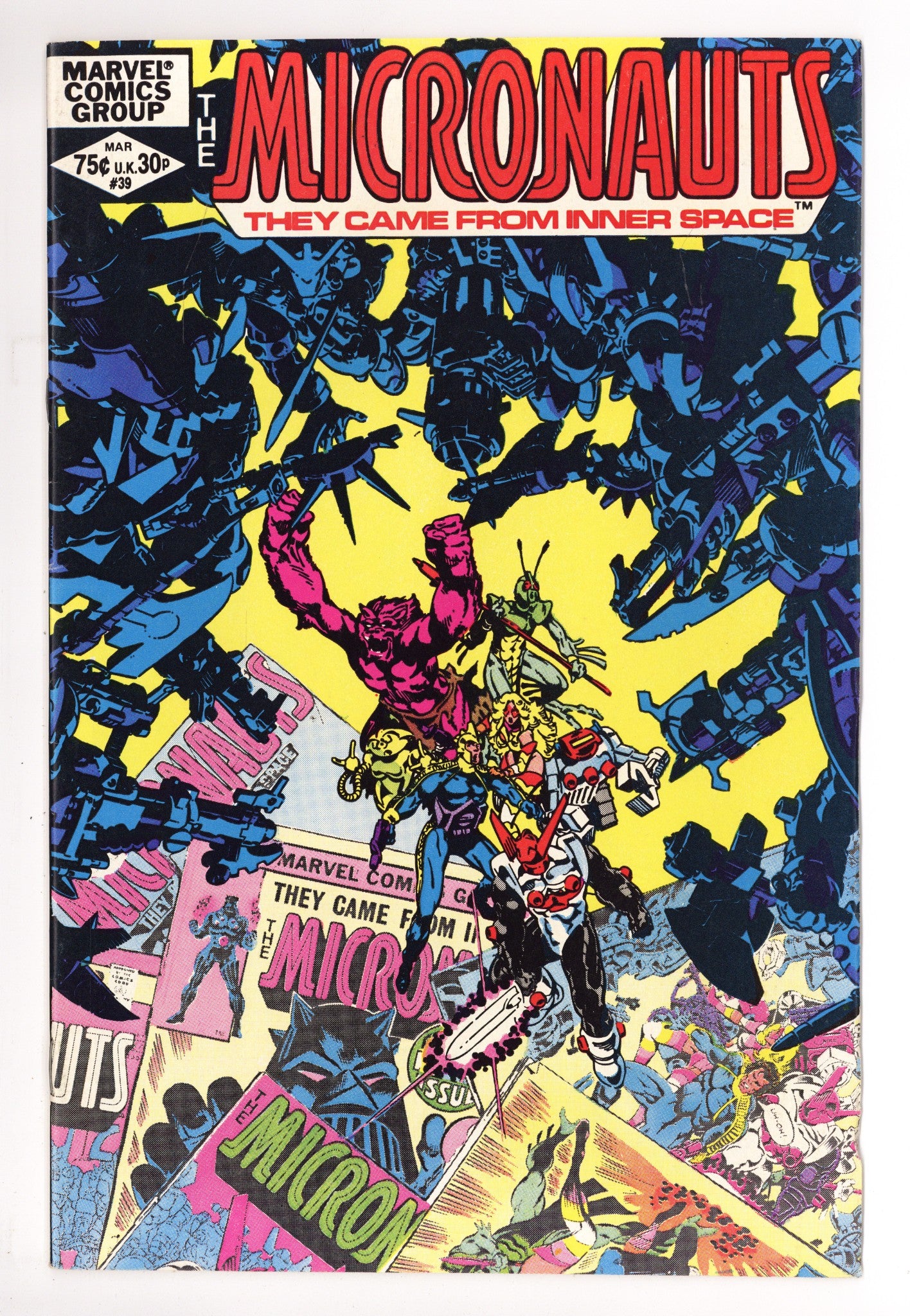 Micronauts Vol 1 39 Mid Grade (1982) 