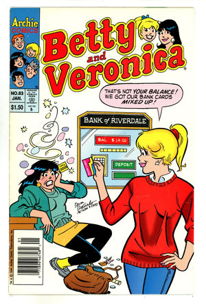 Betty and Veronica Vol 1 83 Low Grade (1995) Newsstand