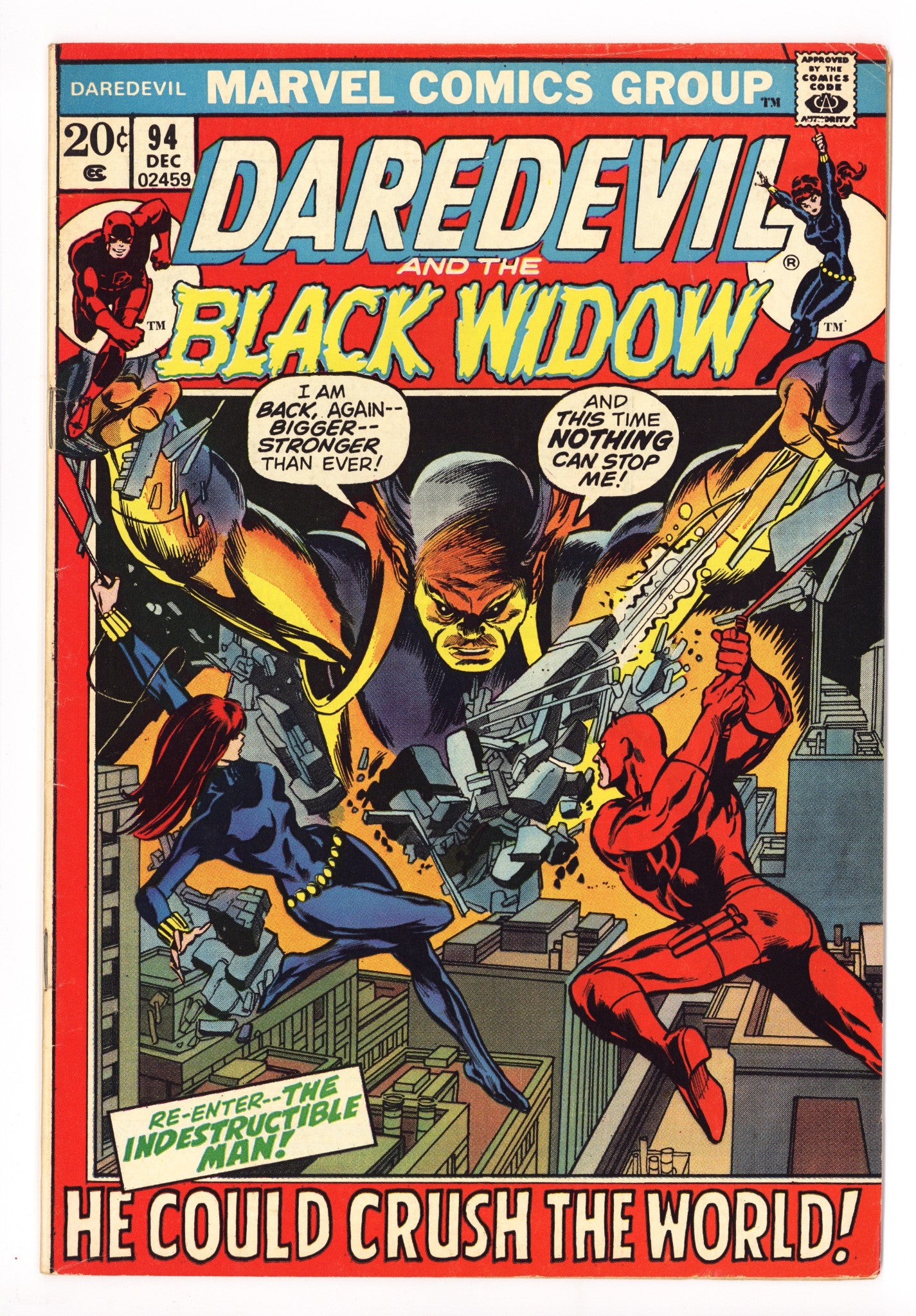 Daredevil Vol 1 94 FN (6.0) (1972) 