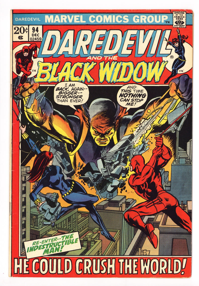 Daredevil Vol 1 94 FN (6.0) (1972) 