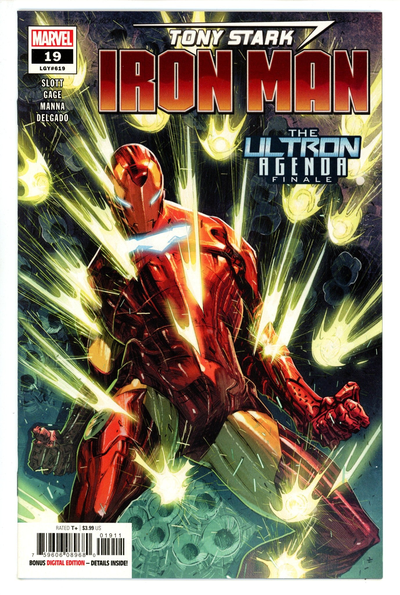 Tony Stark: Iron Man 19 (619) (2019)