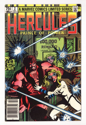Hercules Vol 1 2 Mid Grade (1982) Canadian Price Variant