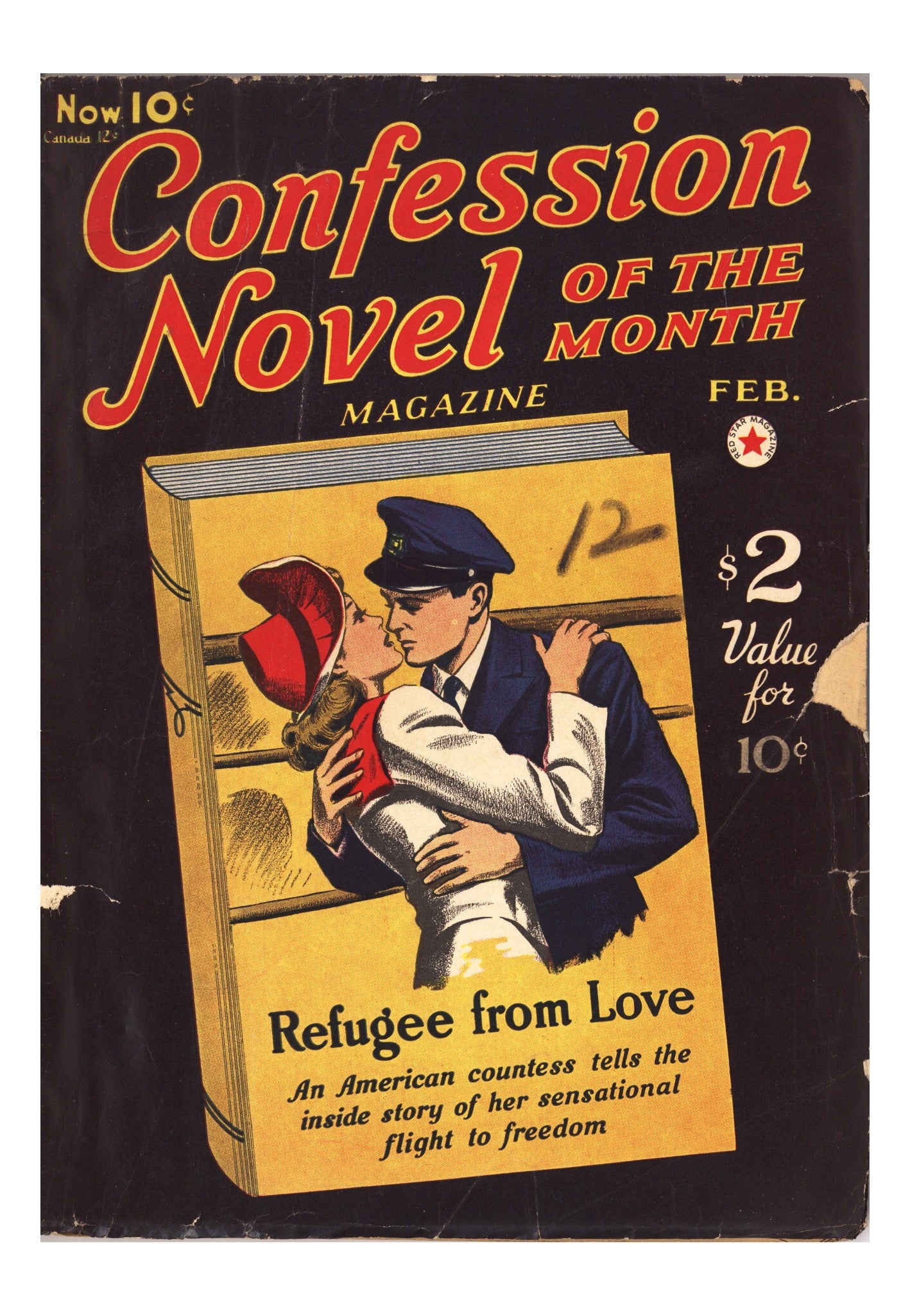 Confession Novel of the Month Vol 1 5 GD/VG (3.0) (1941) 