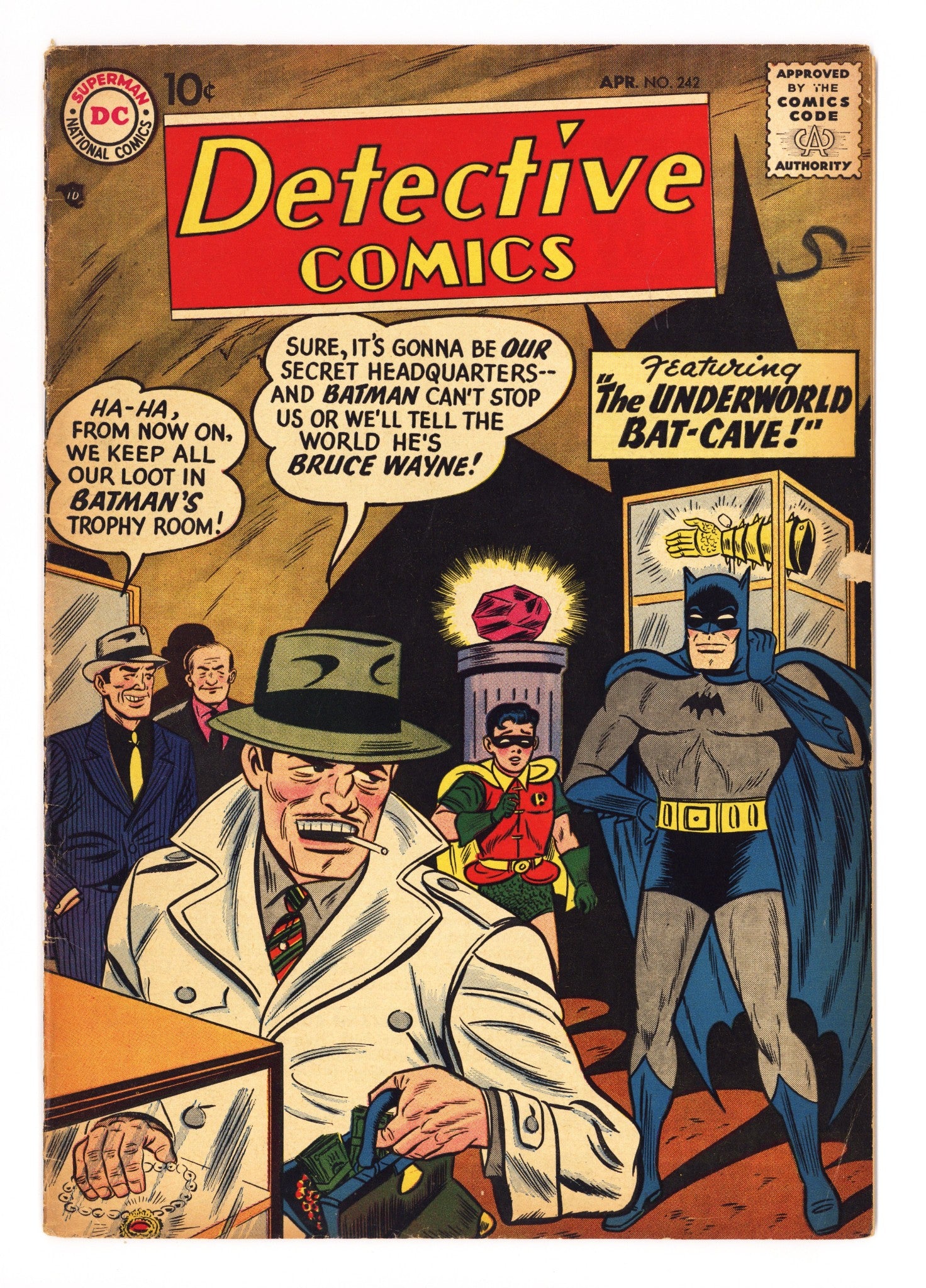 Detective Comics Vol 1 242 FN- (5.5) (1957) 