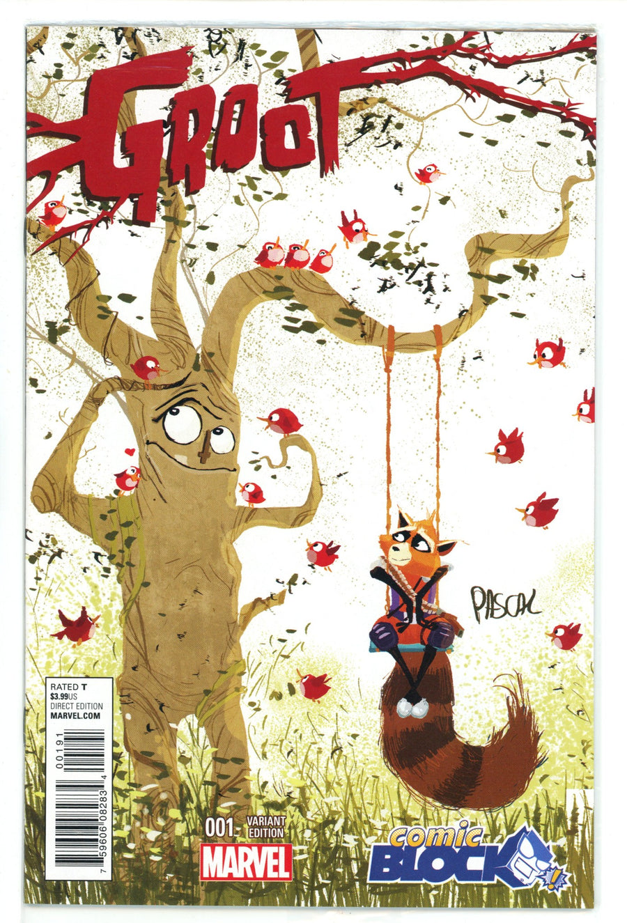 Groot Vol 1 1 New, Sealed (2015) Campion Comic Block Exclusive Variant 