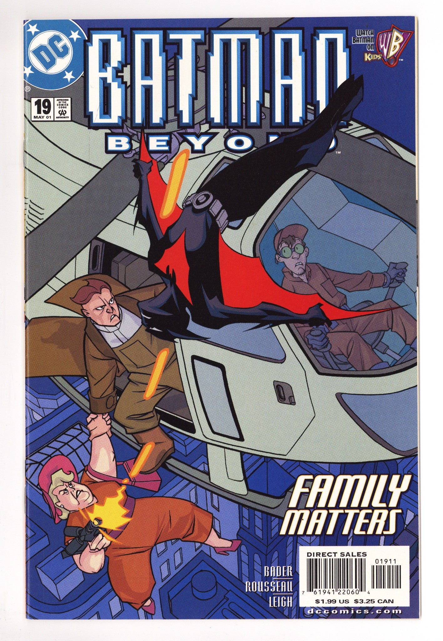 Batman Beyond Vol 2 19 NM- (9.2) (2001) 