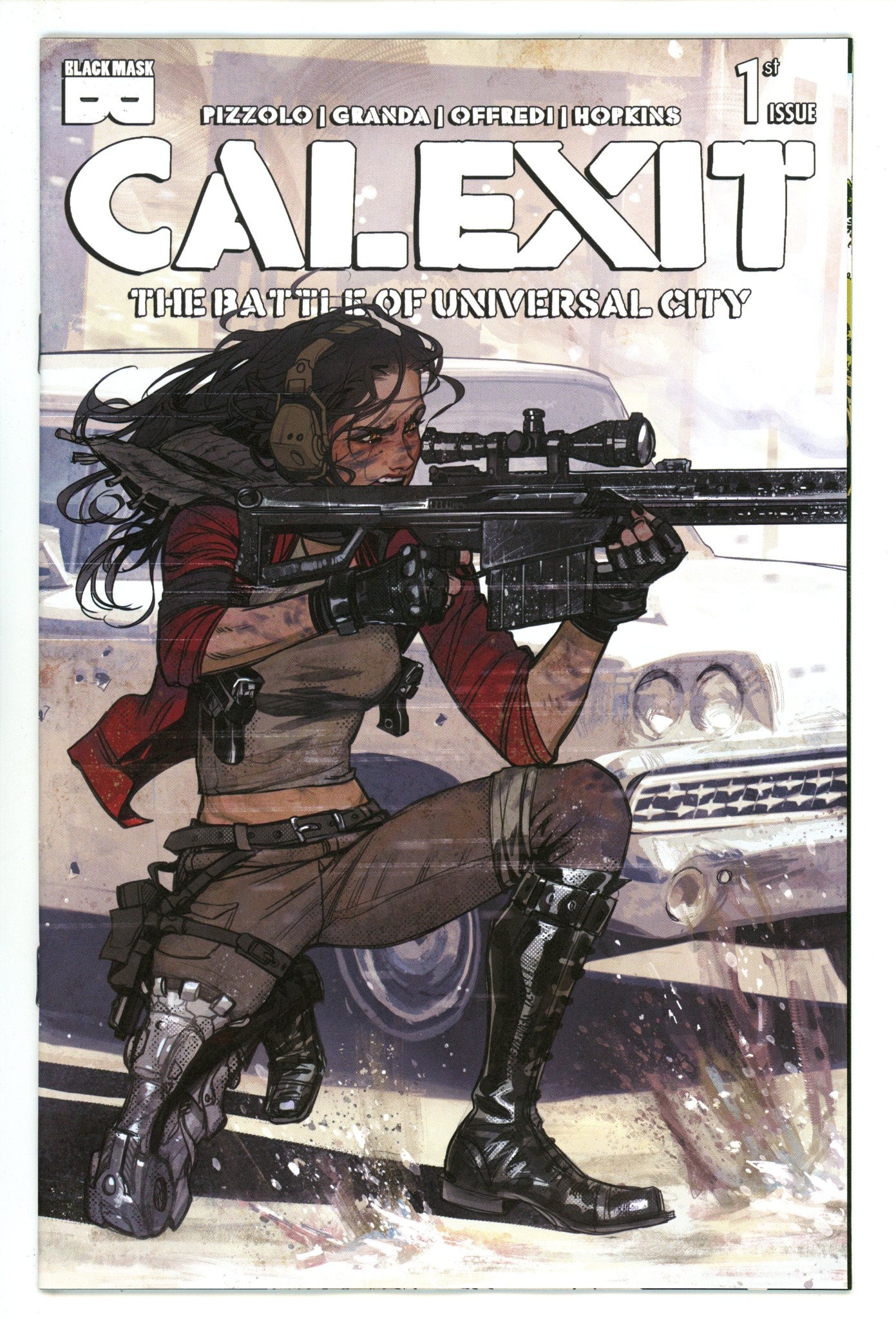 Calexit The Battle Of Universal City 1 Loveless Incentive NM (2025)