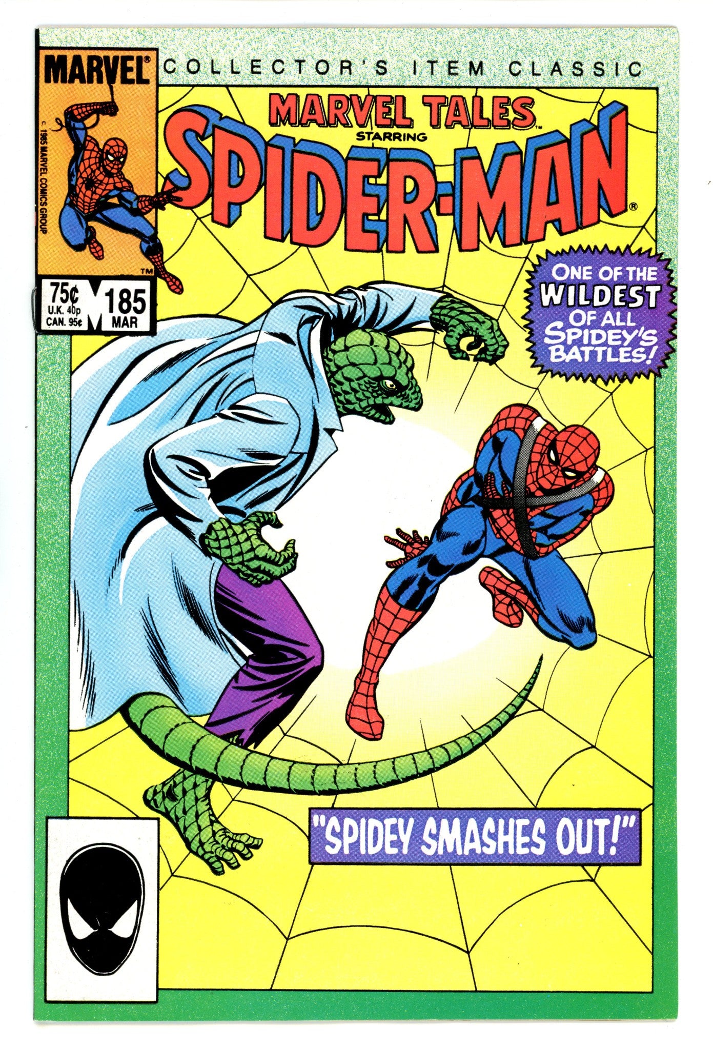 Marvel Tales Vol 2 185 High Grade (1986) 