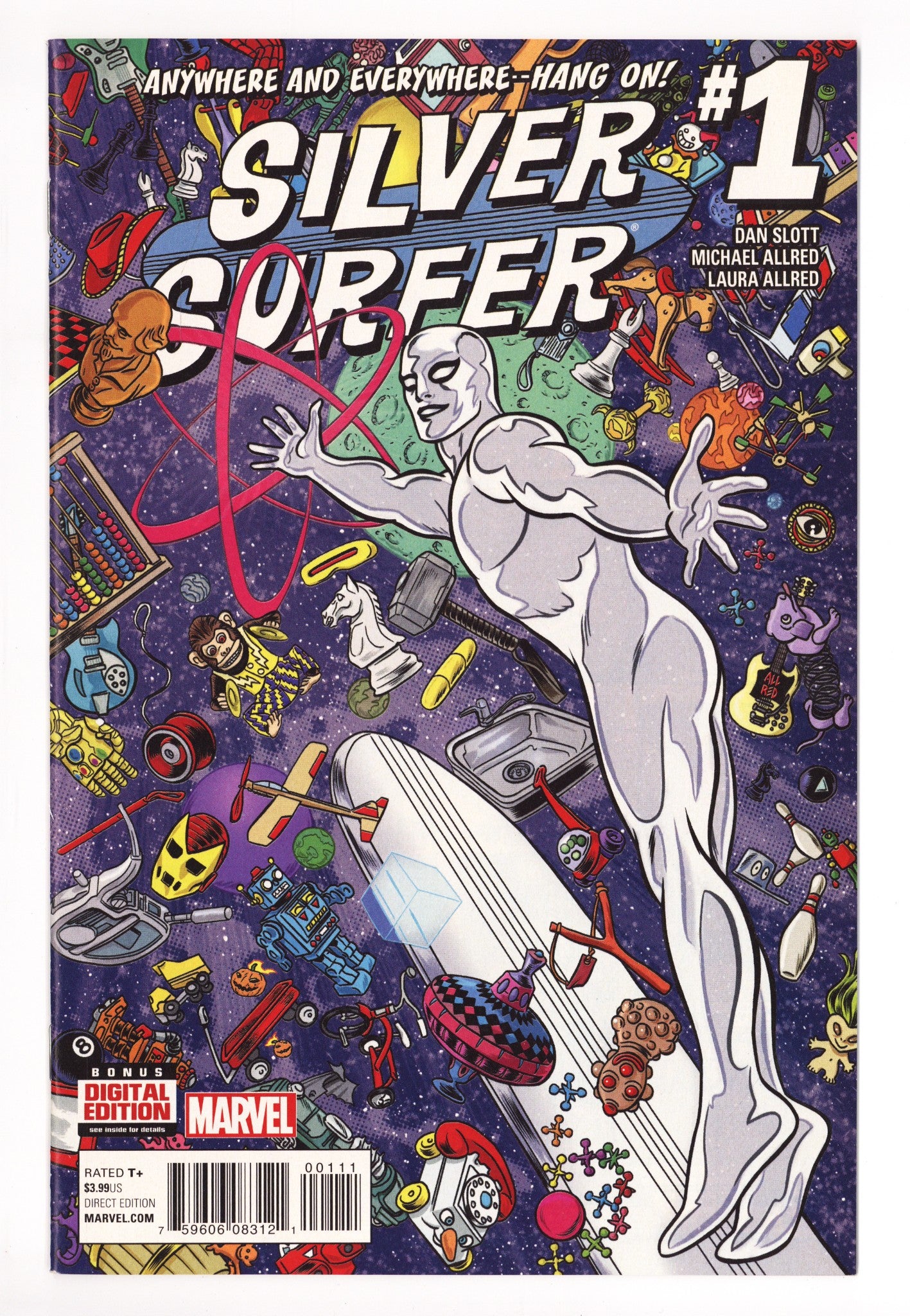 Silver Surfer Vol 8 1 High Grade (2016) 