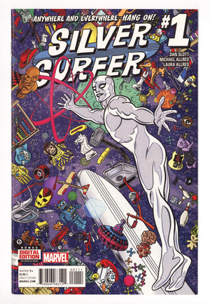 Silver Surfer Vol 8 1 High Grade (2016)