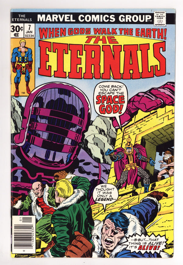 The Eternals Vol 1 7 VF+ (8.5) (1977)