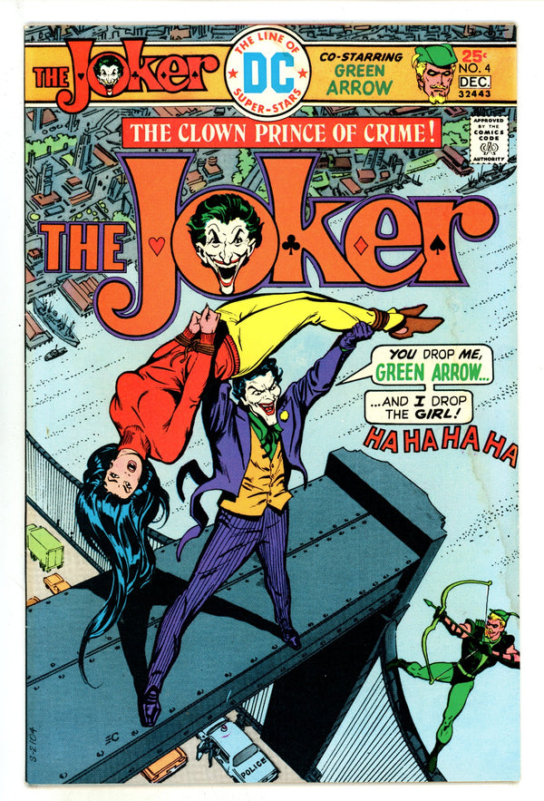 The Joker Vol 1 4 VG (4.0) (1975)