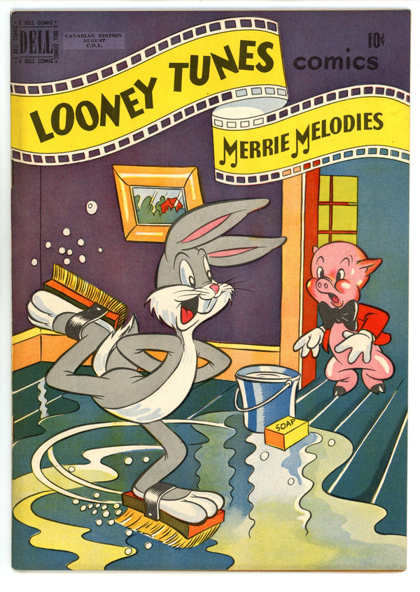 Looney Tunes and Merrie Melodies Comics 105 VF (8.0) (1950) Canadian Edition