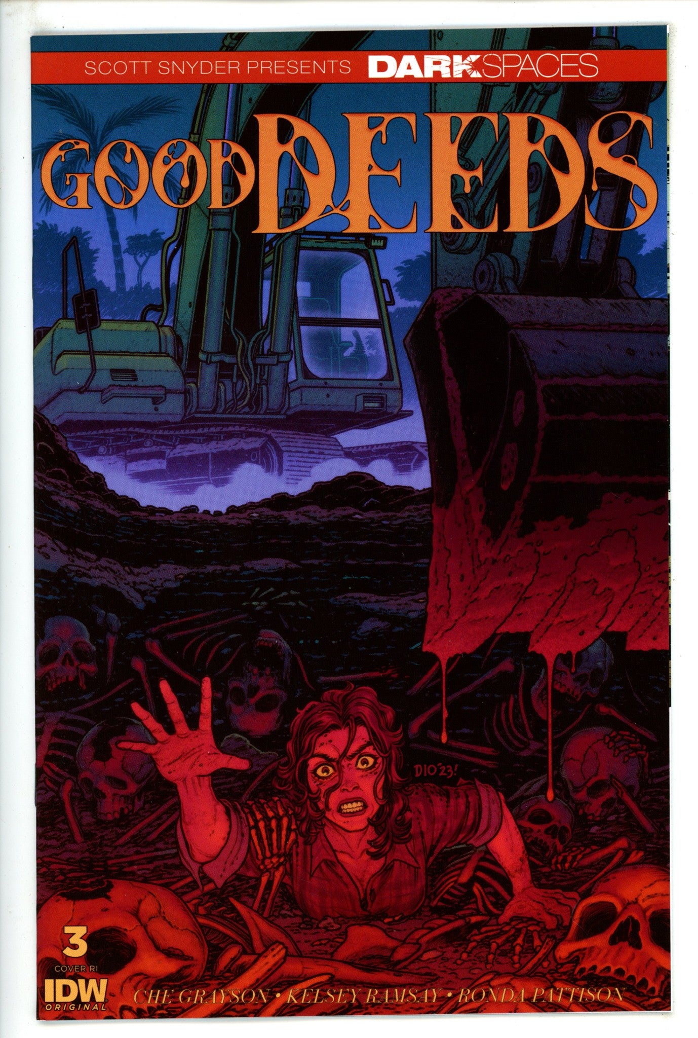 Dark Spaces Good Deeds 3 Irizarri Incentive Variant VF/NM (2023)