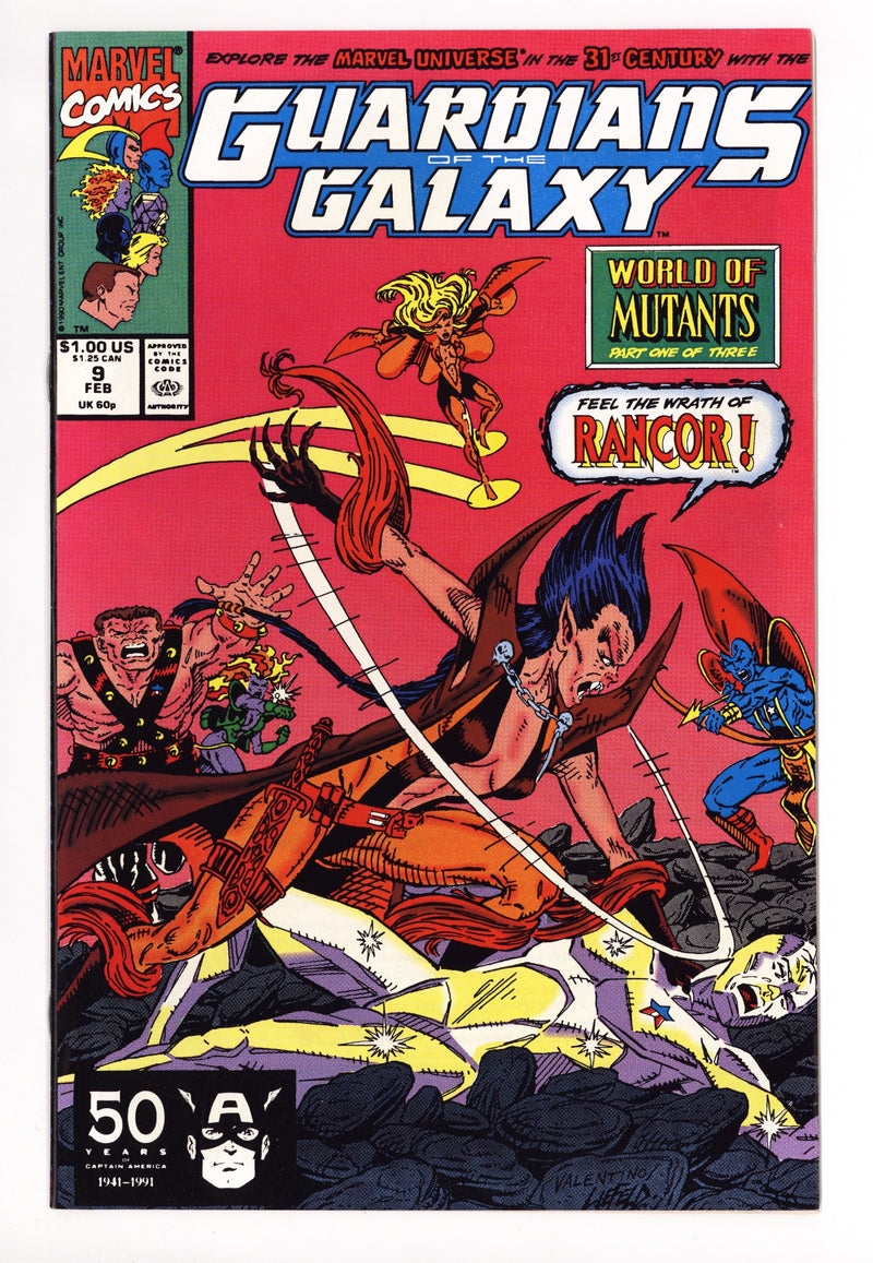 Guardians of the Galaxy Vol 1 9 High Grade (1991) 