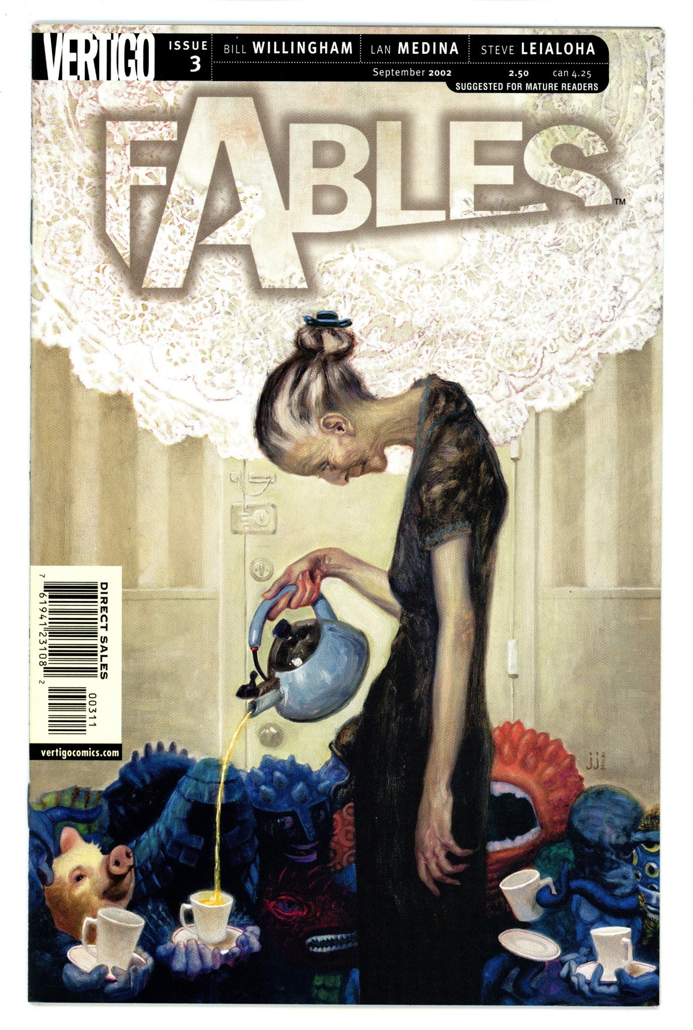 Fables 3 VF+ (8.5) (2002) 