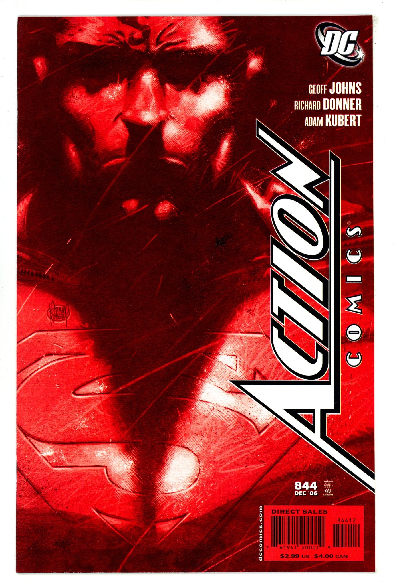 Action Comics Vol 1 844 Mid Grade (2006) 2nd Print 