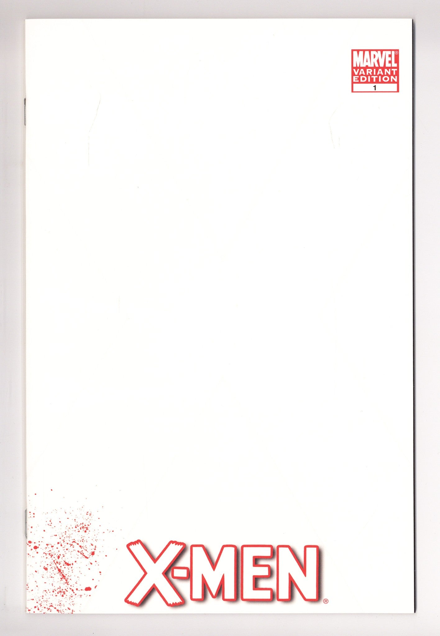 X-Men Vol 2 1 High Grade (2010) Blank Variant 