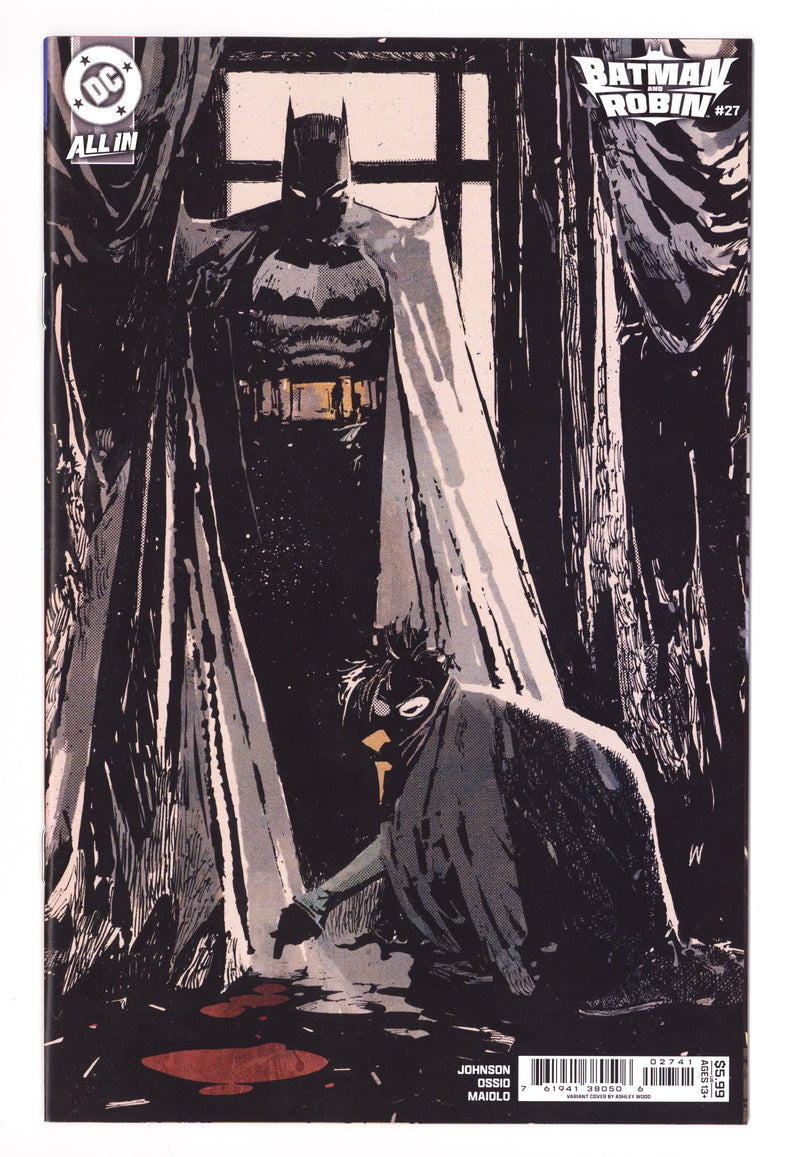 Batman And Robin Vol 3 27 Wood Variant (2025)