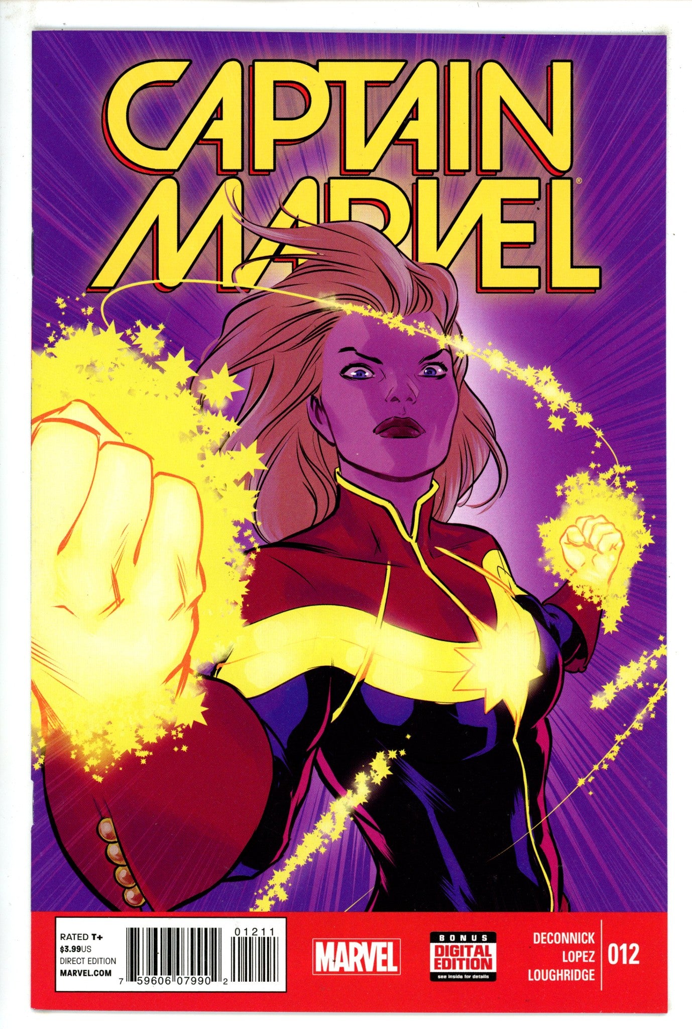 Captain Marvel Vol 9 12 High Grade (2015) 