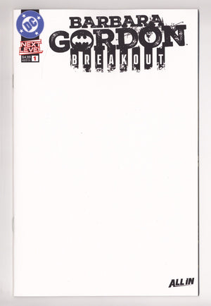 Barbara Gordon Breakout 1 Blank Variant (2026)