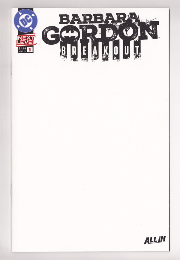 Barbara Gordon Breakout 1 Blank Variant (2026)
