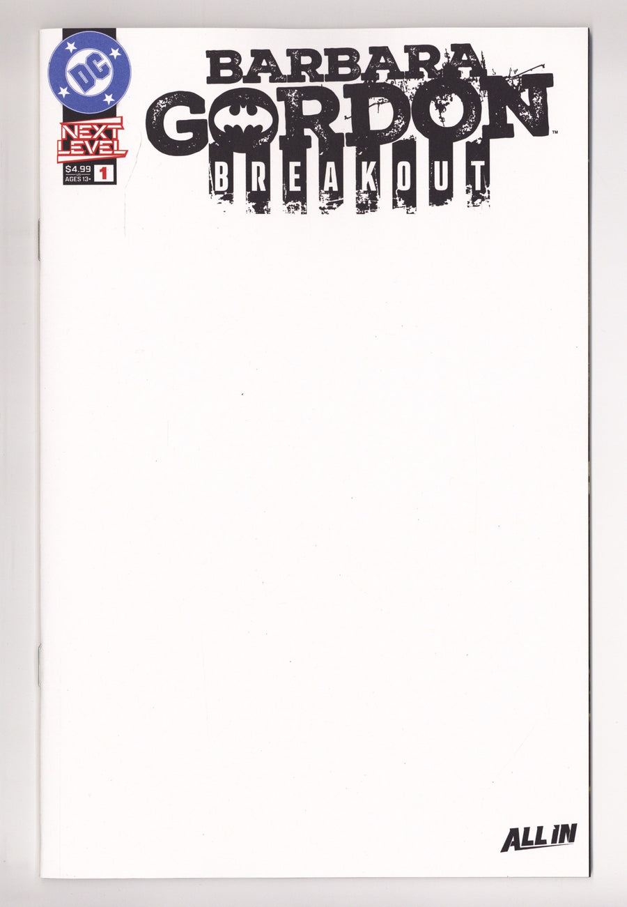 Barbara Gordon Breakout 1 Blank Variant (2026)