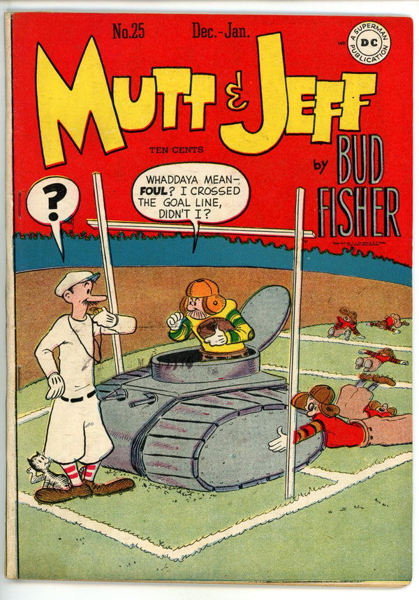 Mutt & Jeff 25 VG (4.0) (1946)