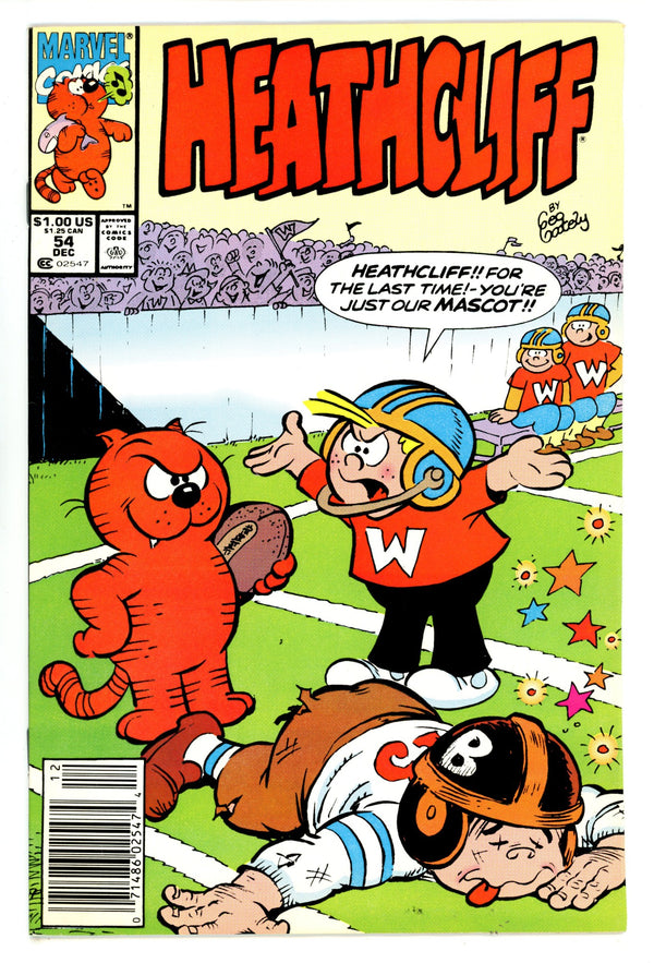 Heathcliff 54 VF/NM (9.0) (1990) Newsstand