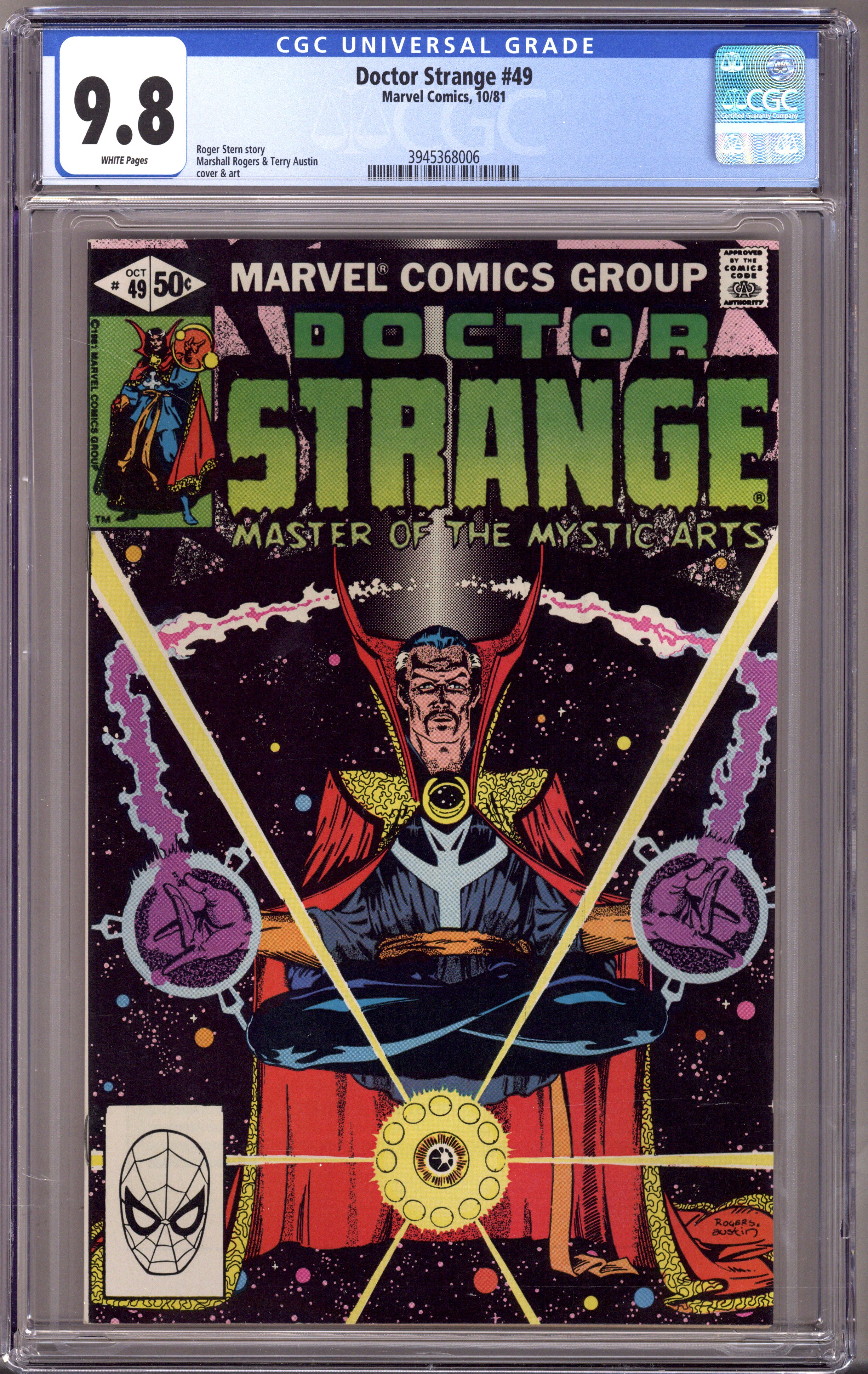 Doctor Strange Vol 2 49 CGC 9.8 (NM/M) (1981) 