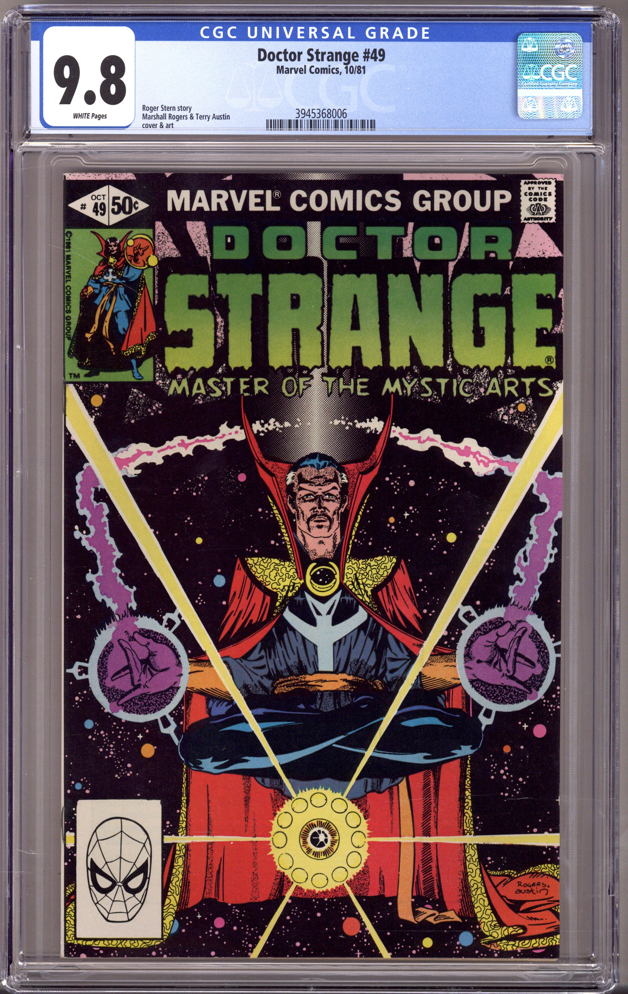 Doctor Strange Vol 2 49 CGC 9.8 (NM/M) (1981) 