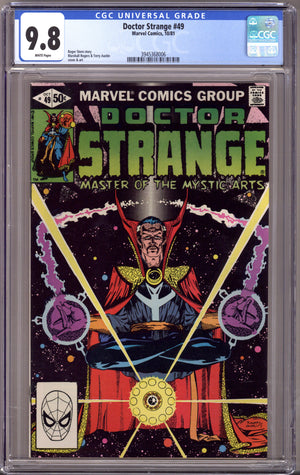 Doctor Strange Vol 2 49 CGC 9.8 (NM/M) (1981)