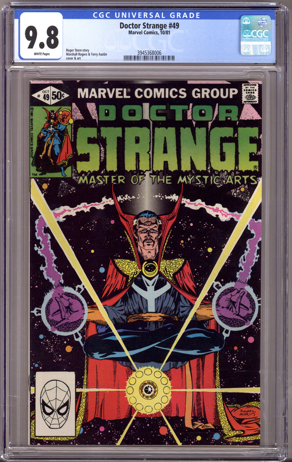 Doctor Strange Vol 2 49 CGC 9.8 (NM/M) (1981)