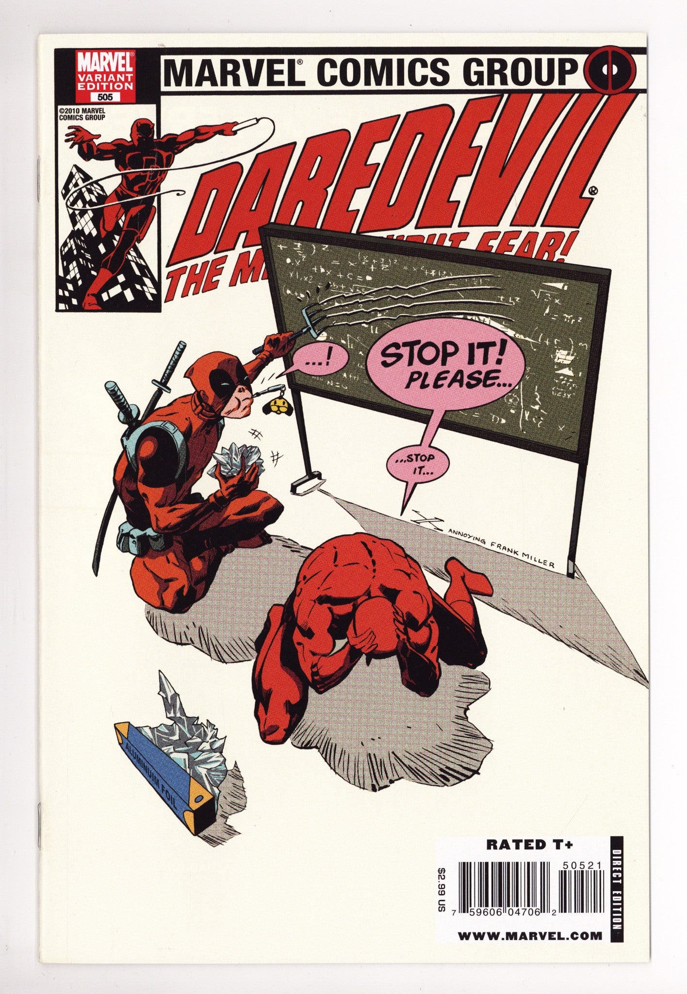 Daredevil Vol 2 505 High Grade (2010) Fiumara Homage Incentive Variant 