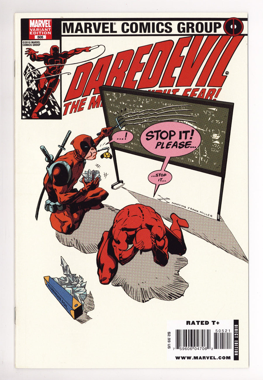 Daredevil Vol 2 505 High Grade (2010) Fiumara Homage Incentive Variant 