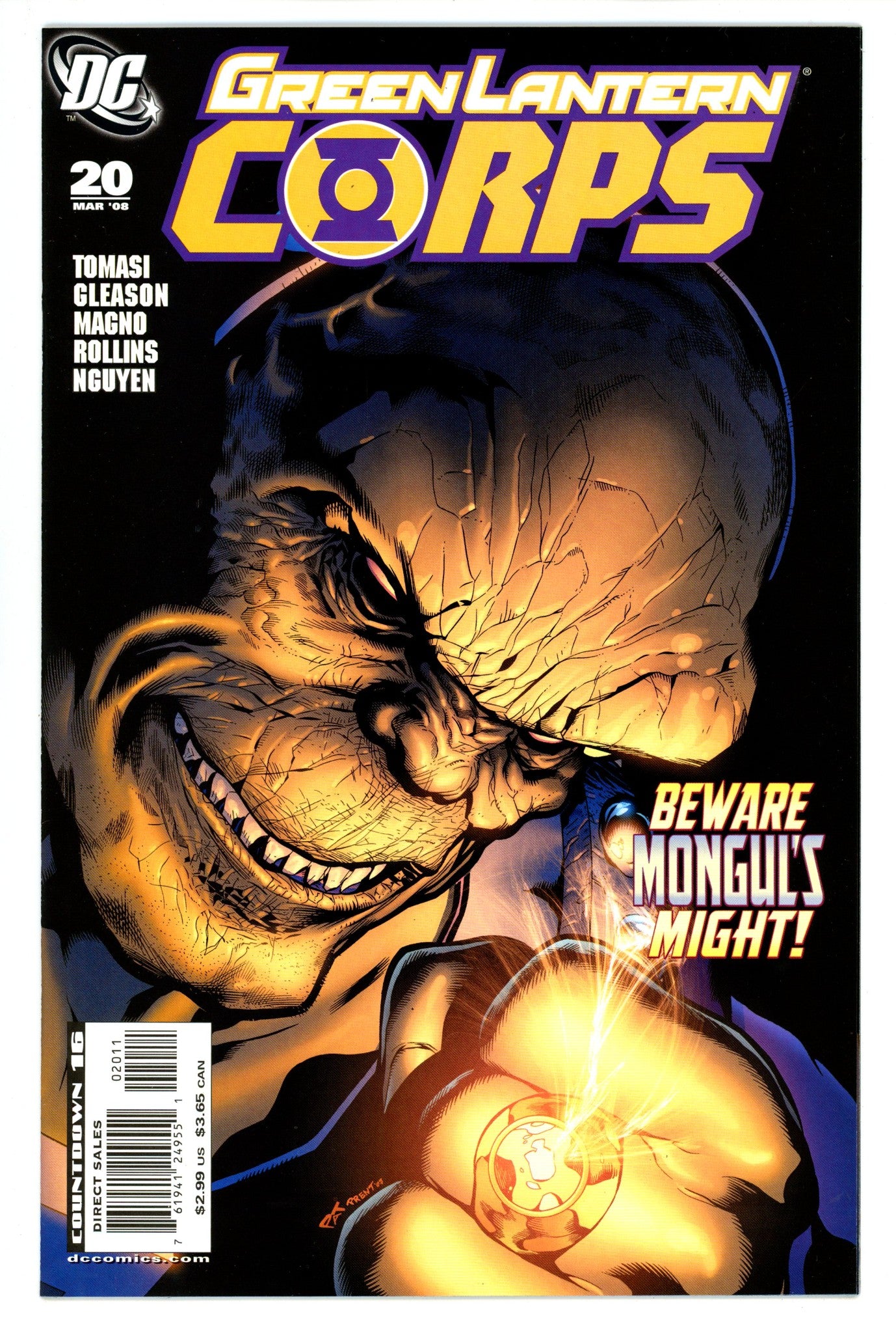 Green Lantern Corps Vol 1 20 High Grade (2008) 
