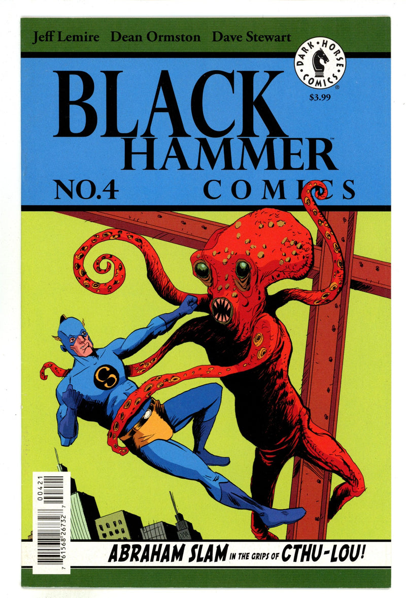 Black Hammer 4 Mid Grade (2016) Lemire Variant 