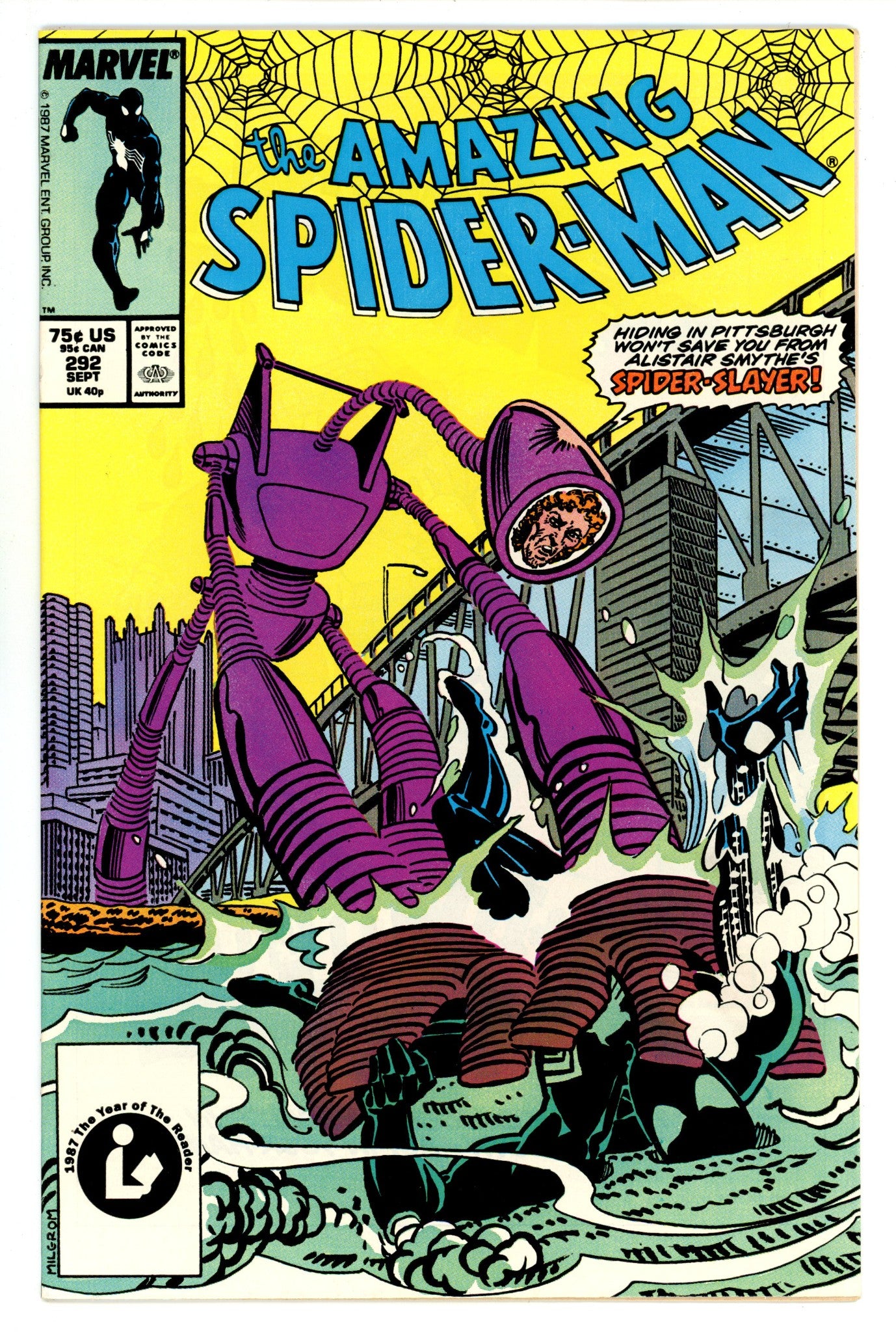 The Amazing Spider-Man Vol 1 292 VF+ (8.5) (1987) 