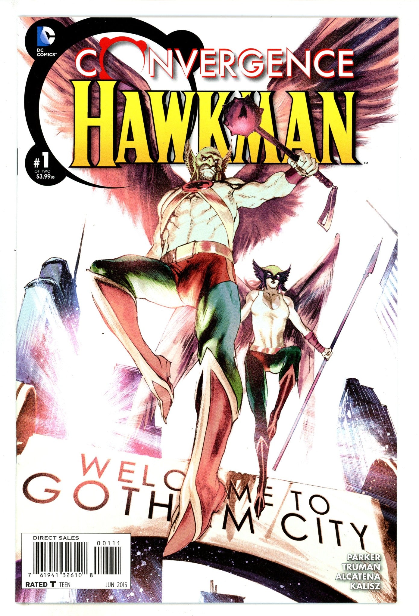 Convergence Hawkman 1 High Grade (2015) 