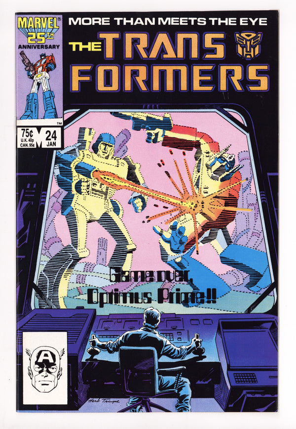 The Transformers 24 VF/NM (9.0) (1987)