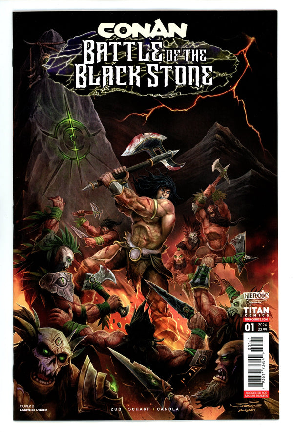 Conan Barbarian Battle Blackstone 1 Didier Variant (2024)