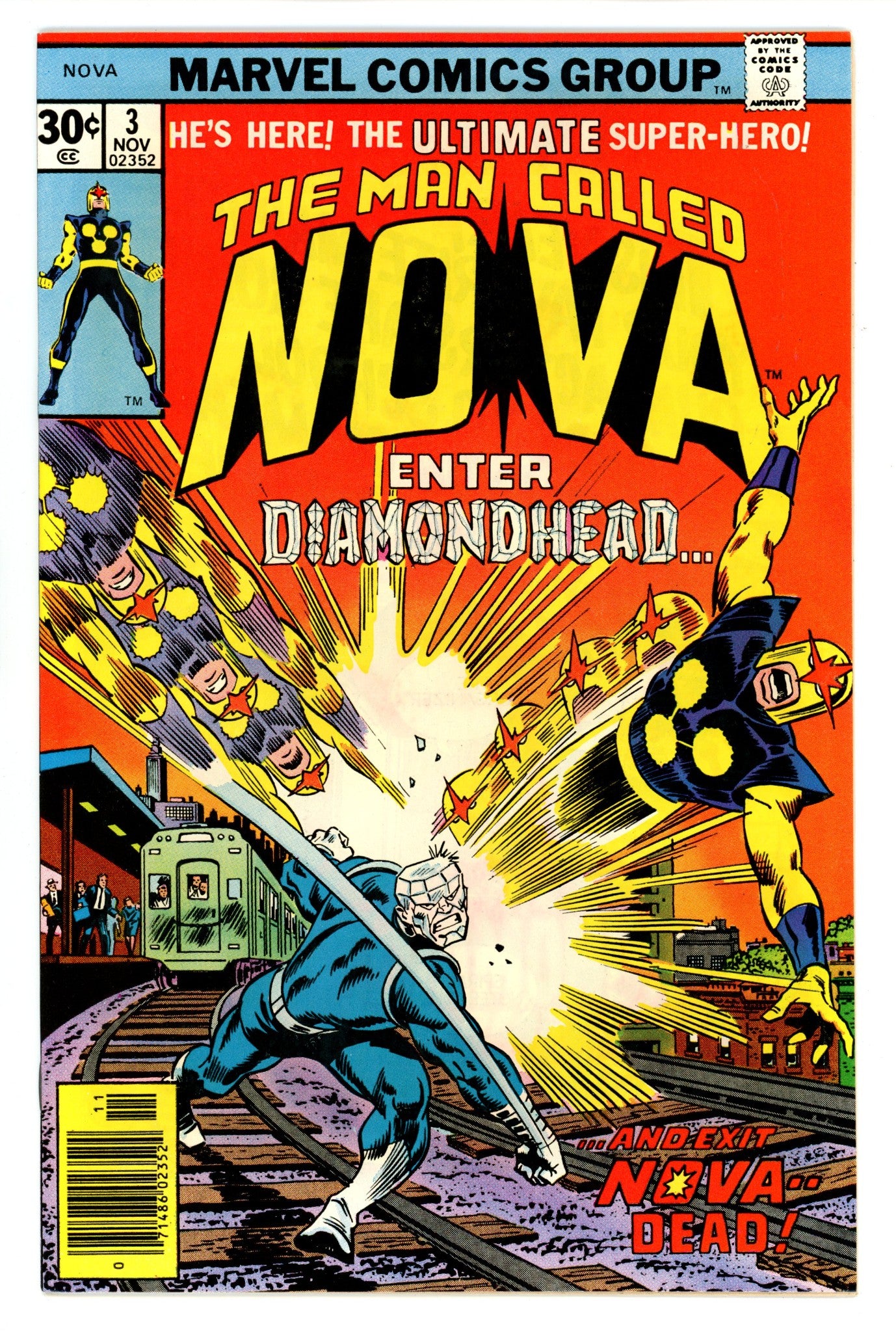 Nova Vol 1 3 NM- (9.2) (1976) 