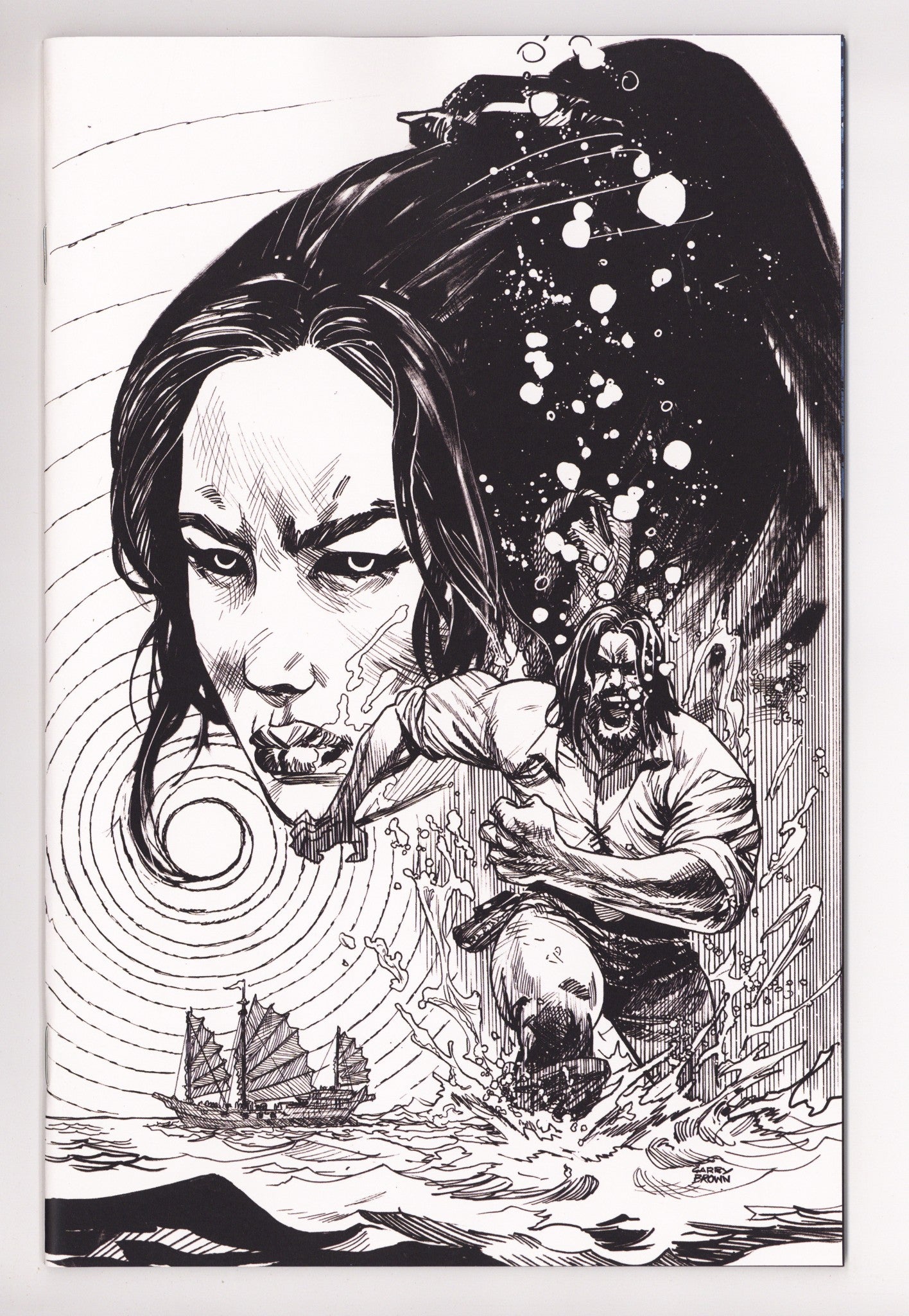 BRZRKR: The Bleeding Tide 1 Brown Virgin Variant (2025)